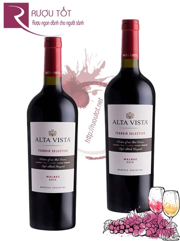 Rượu vang Alta Vista Terroir Selection Malbec Thượng hạng