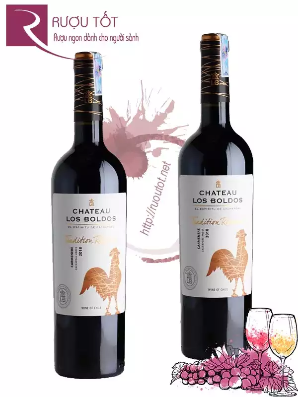 Rượu Vang Chateau Los Boldos Tradition Reserve Carmenere