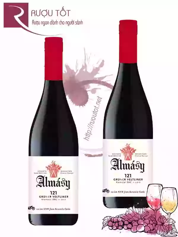 Rượu vang Almásy Zweigelt Thượng hạng