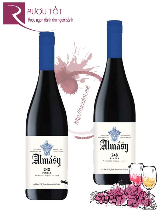 Rượu vang Almásy Saint Laurent Thượng hạng