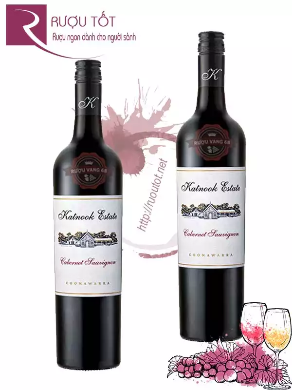 Rượu vang Katnook Estate Cabernet Sauvignon Thượng hạng