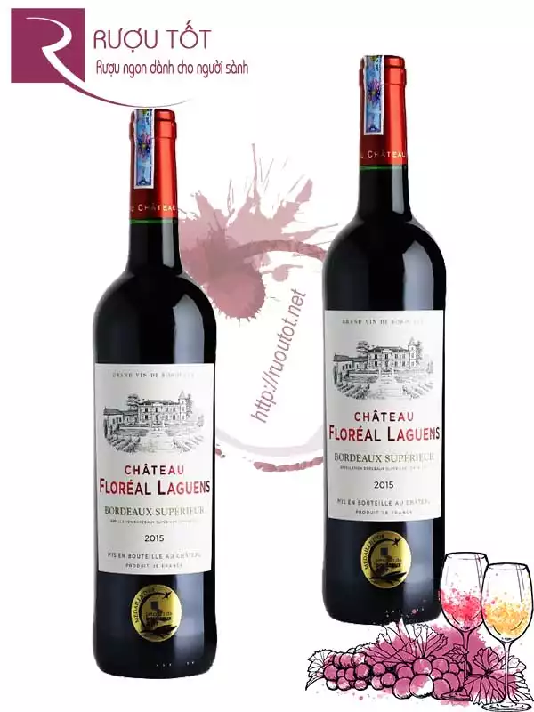 Rượu vang Chateau Floreal Laguens