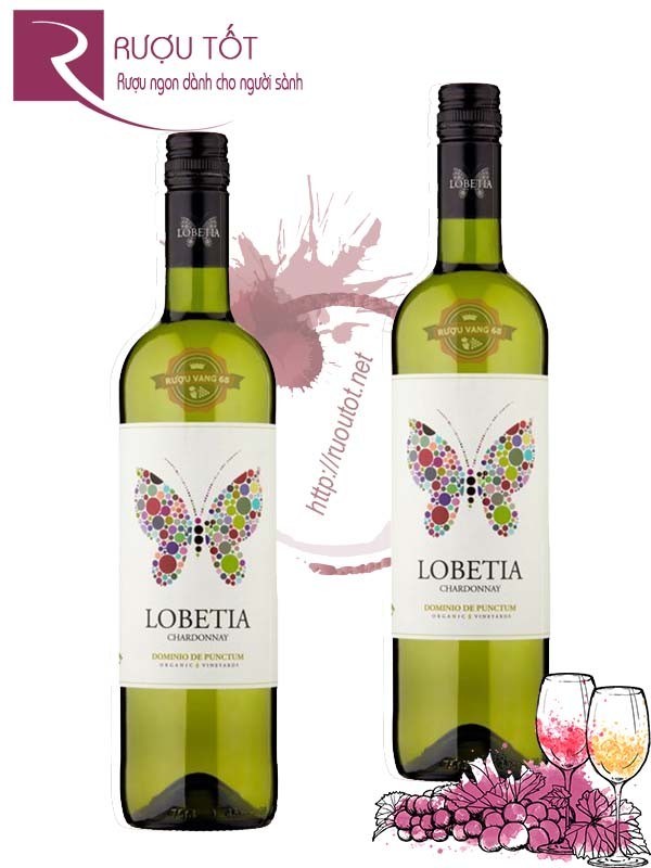 Rượu vang Dominio de Punctum Lobetia Chardonnay Cao cấp