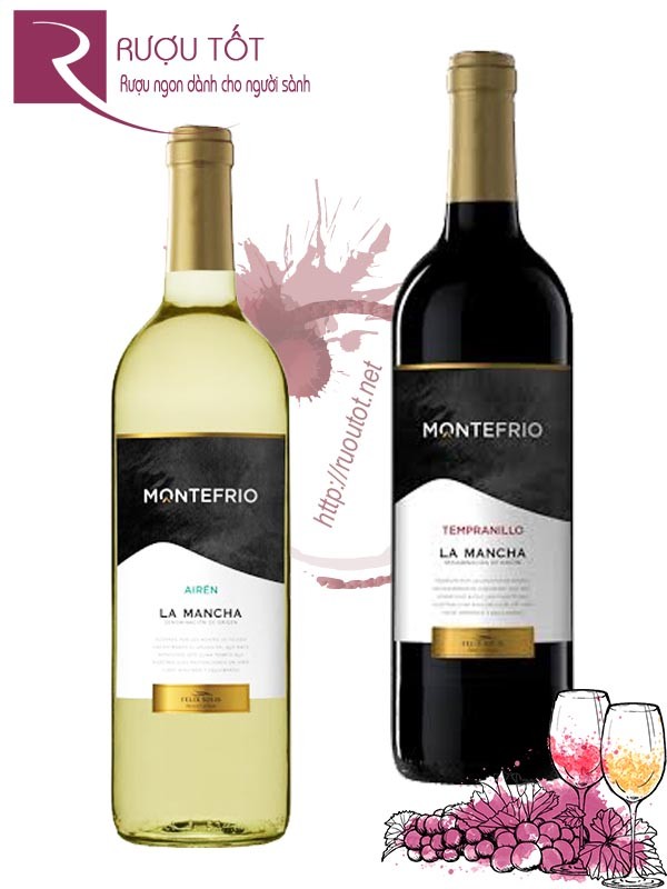Rượu vang Montefrio La Mancha Felix Solis Verdejo, Tempranillo Cao cấp
