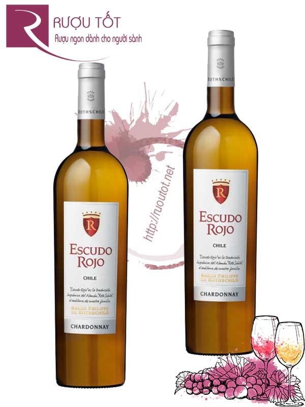 Vang Chile Escudo Rojo Chardonnay Thượng hạng