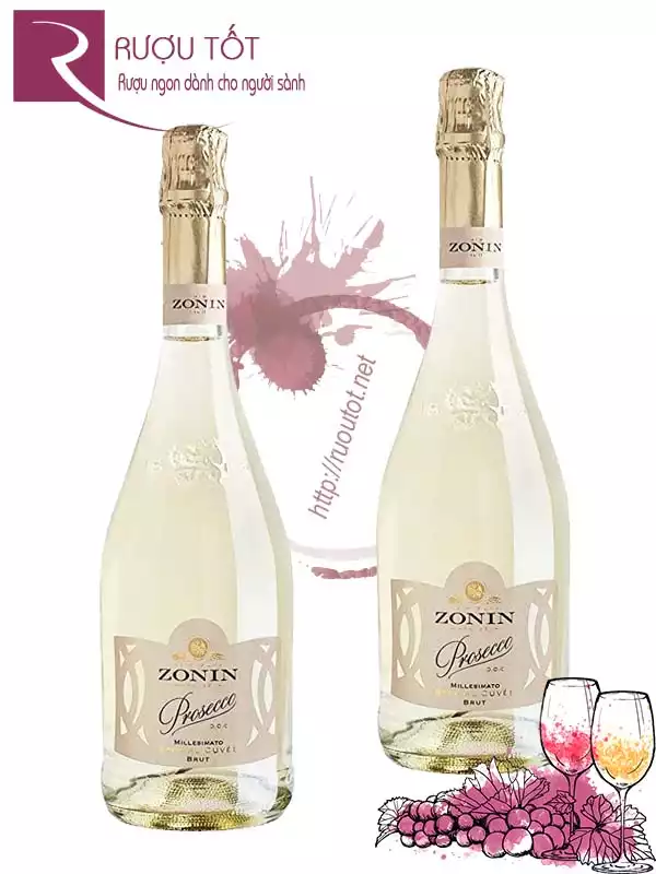 Vang nổ Ý Prosecco Special Cuvee Zonin Cao cấp