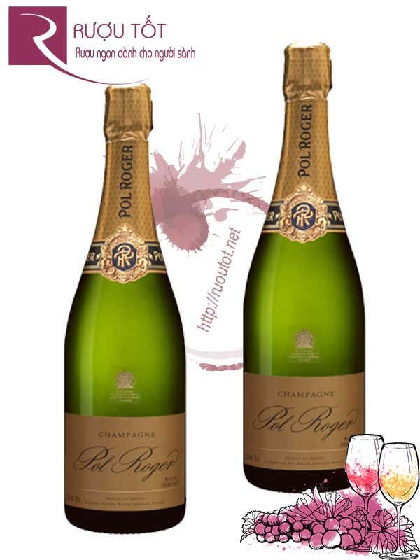 Champagne Pháp Pol Roger Rich Thượng hạng