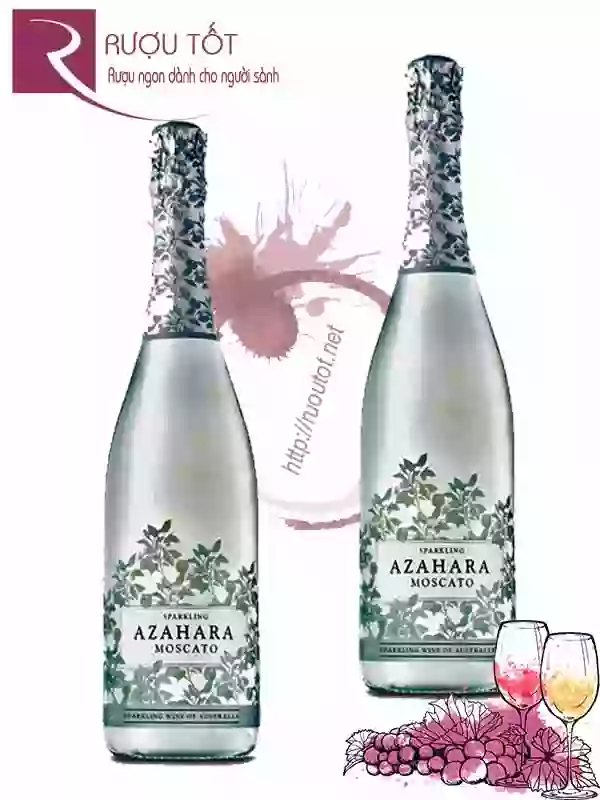 Rượu vang Azahara Moscato Sparkling Thượng hạng