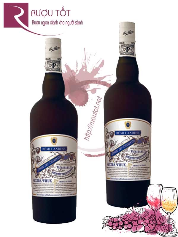 Vang Pháp Remi Landier Extra Vieux Pineau Blanc Hảo hạng