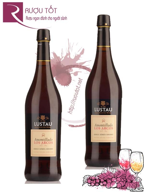 Rượu vang Lustau Amontillado Los Arcos Thượng hạng