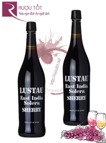 Rượu vang Lustau East India Solera Sherry Thượng hạng