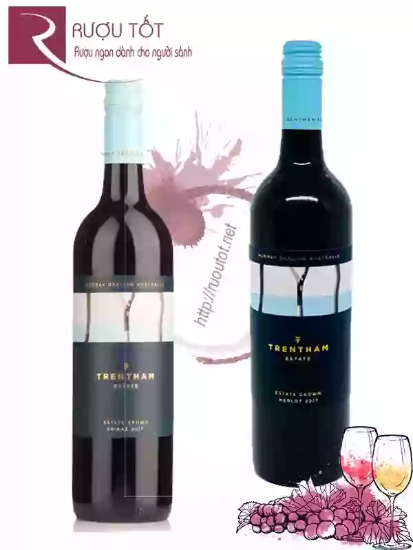Rượu vang Trentham Estate Grown Shiraz - Merlot Cao cấp