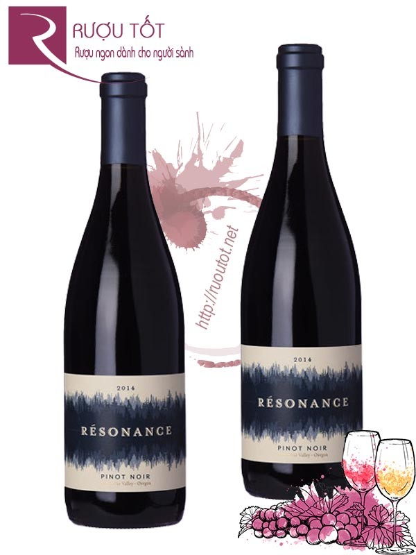 Rượu vang Resonance Willamette Valley Pinot Noir Hảo hạng
