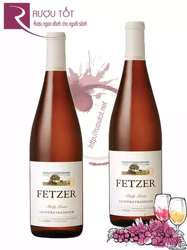 Rượu vang FETZER Gewurztraminer Shaly Loam Hảo hạng