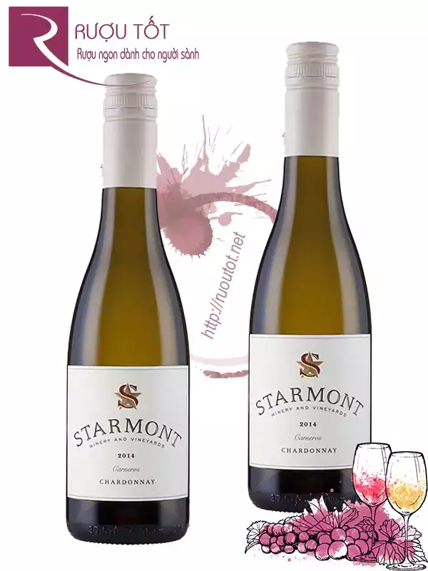 Rượu vang Starmont Chardonnay Caneros Chính hãng