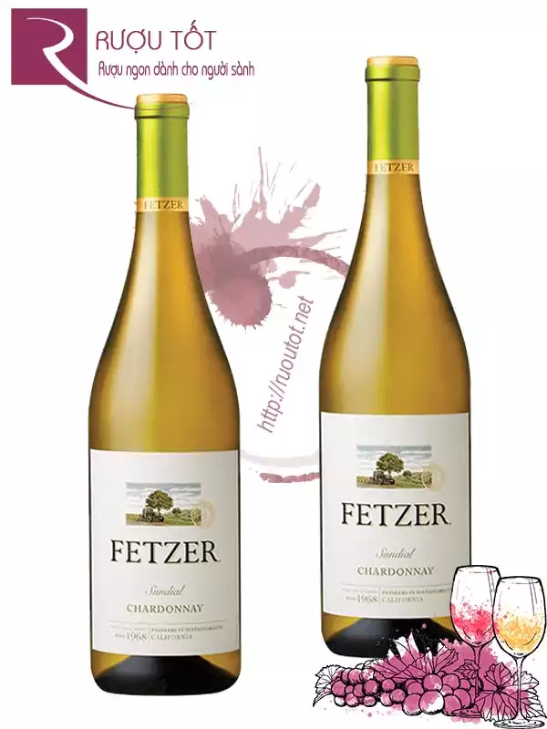 Rượu vang Fetzer Chardonnay Sundial Thượng hạng