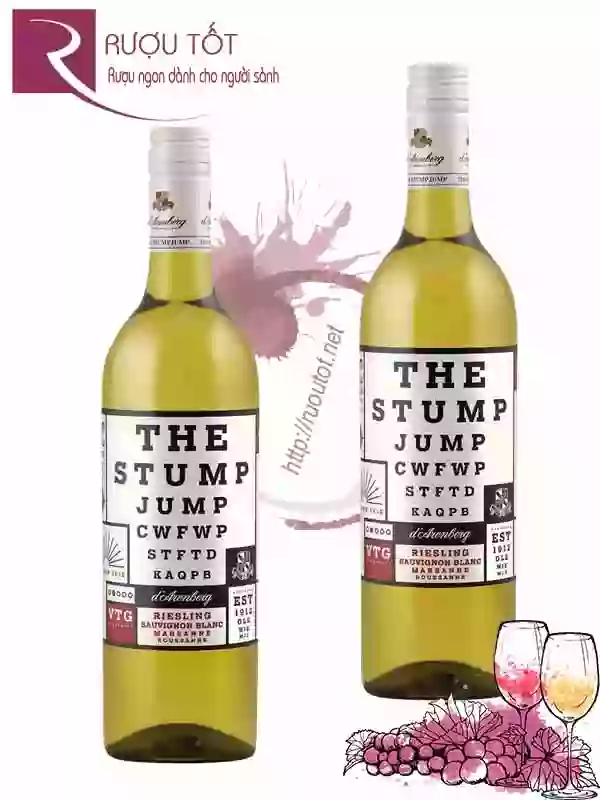 Rượu vang The Stump Jump Riesling Sauvignon Marsanne Cao cấp