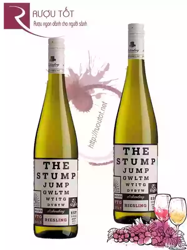 Rượu vang The Stump Jump DArenberg Riesling Hảo hạng