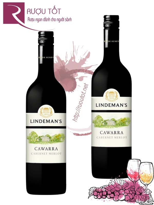 Rượu vang Lindemans Cawarra Cabernet Merlot Hảo hạng