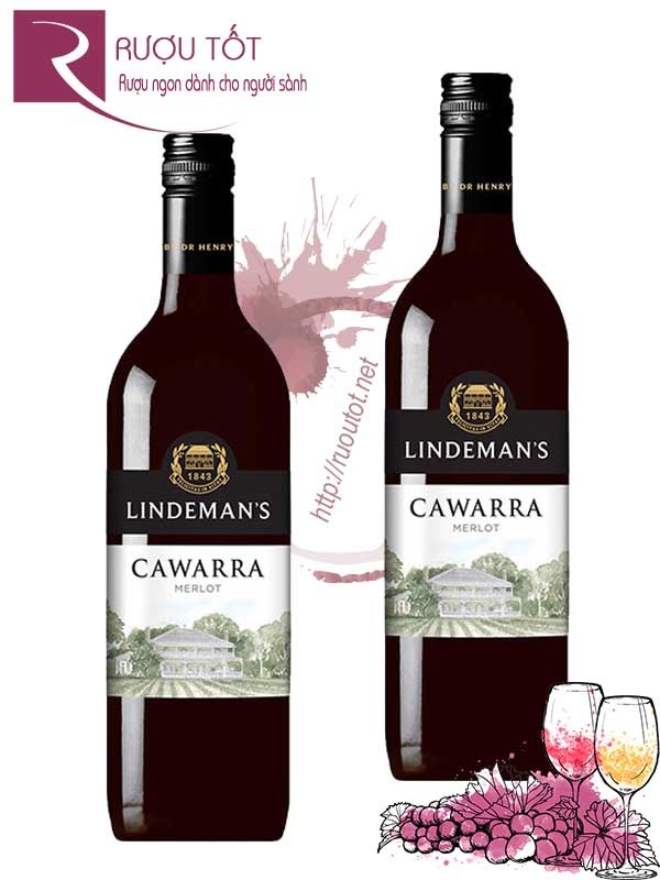 Rượu vang Lindemans Cawarra Merlot Thượng hạng