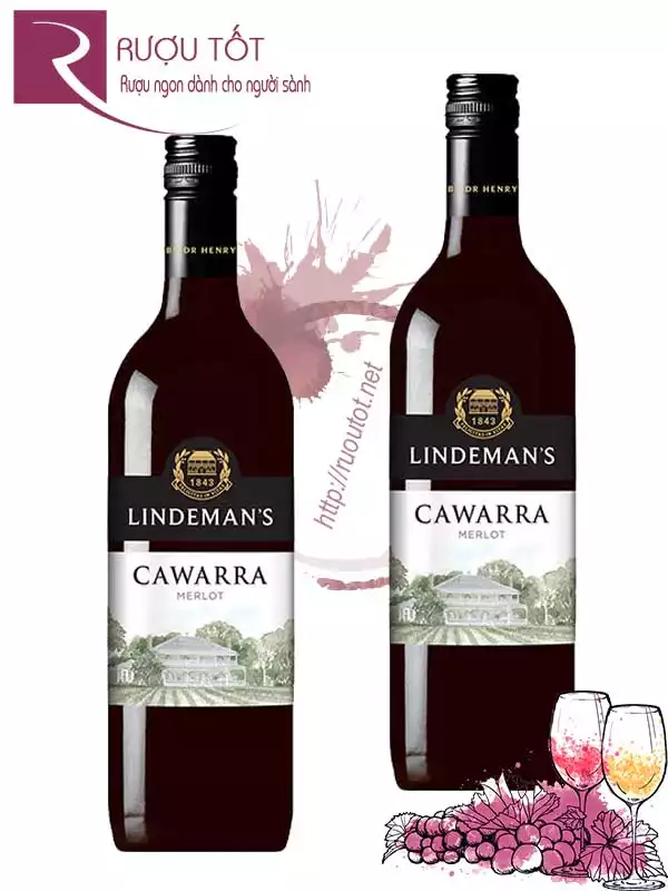 Rượu vang Lindemans Cawarra Merlot