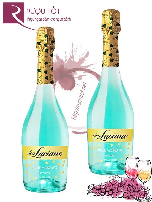 Vang nổ Ý Don Luciano Blue Moscato Cao cấp