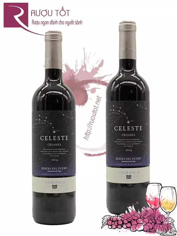 Rượu vang Torres Celeste Crianza Ribera del Duero Thượng hạng