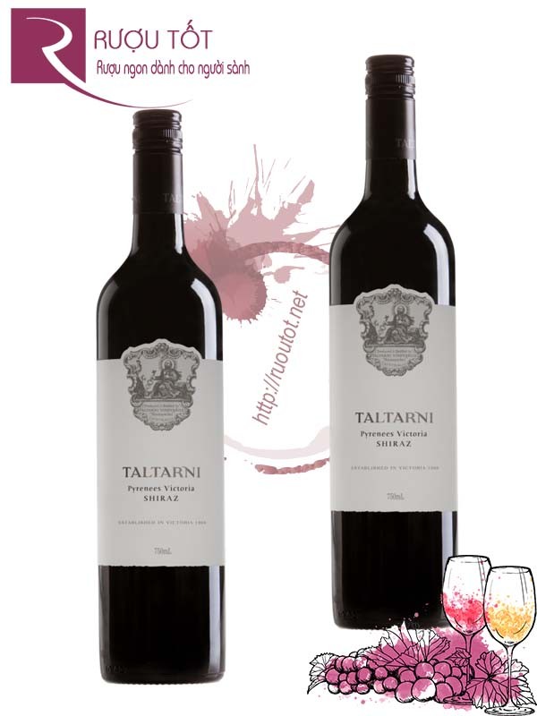 Rượu vang Taltarni Shiraz Pyrenees Victoria Thượng hạng