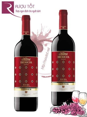 Rượu vang Altos Ibericos Crianza Torres Rioja Thượng hạng