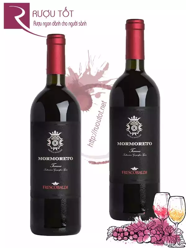 Vang Ý Mormoreto Frescobaldi Toscana IGT