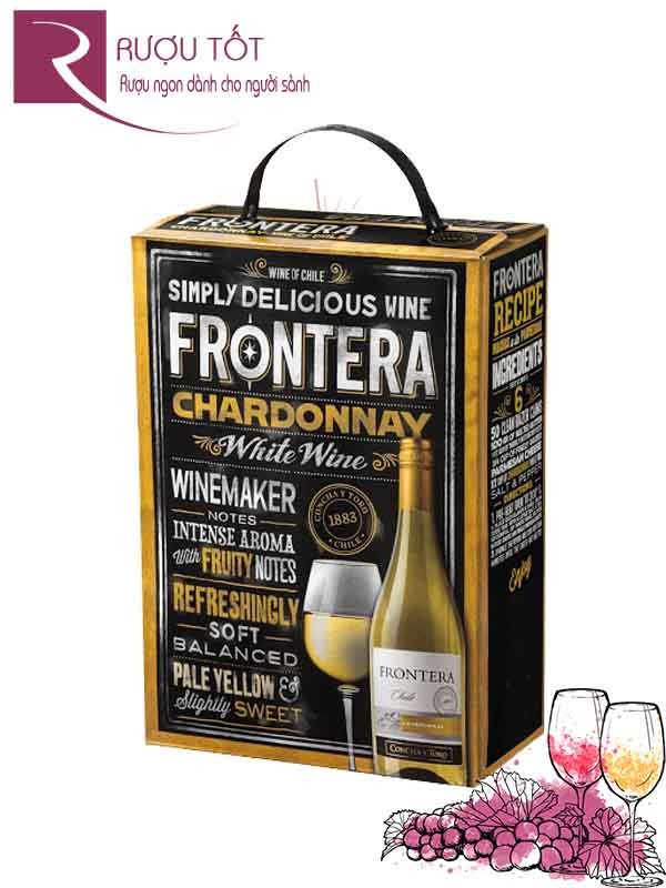 Vang bịch Chile Frontera Chardonnay Concha Y Toro Hảo hạng