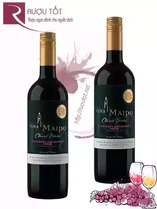 Rượu vang Vina Maipo Cabernet Sauvignon Syrah Classic Series