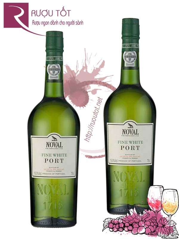 Rượu vang Fine White Port Quinta Do Noval Thượng hạng