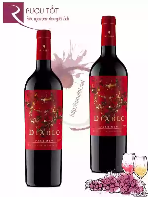 Rượu Vang Casillero Del Diablo Dark Red Blend
