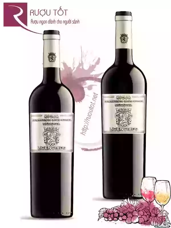 Rượu vang Licenciado Rioja Reserva DOC 91 điểm