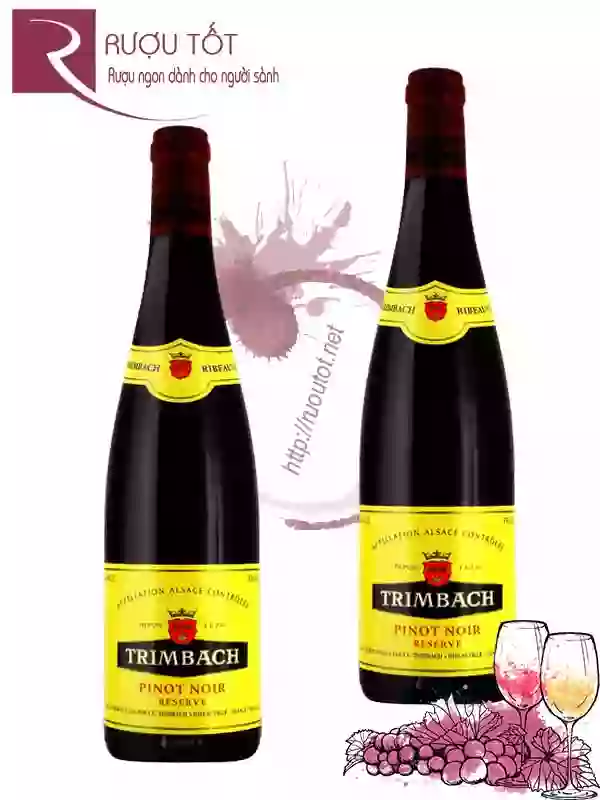 Vang Pháp Trimbach Pinot Noir Reserve Alsace Thượng hạng