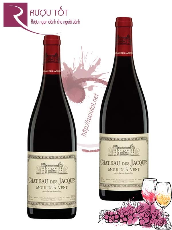 Rượu Vang Chateau des Jacques Moulin A Vent Thượng hạng