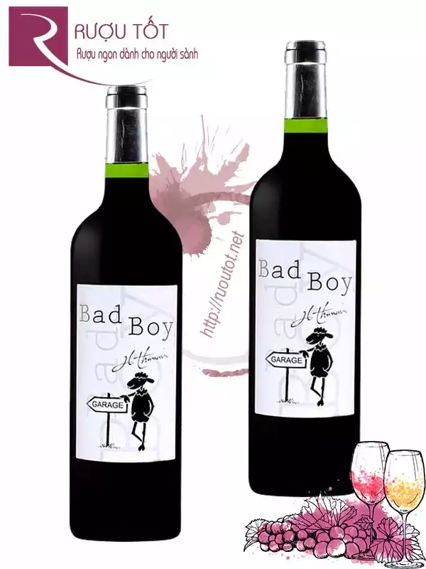 Vang Pháp Thunevin Bad Boy Bordeaux Thượng hạng