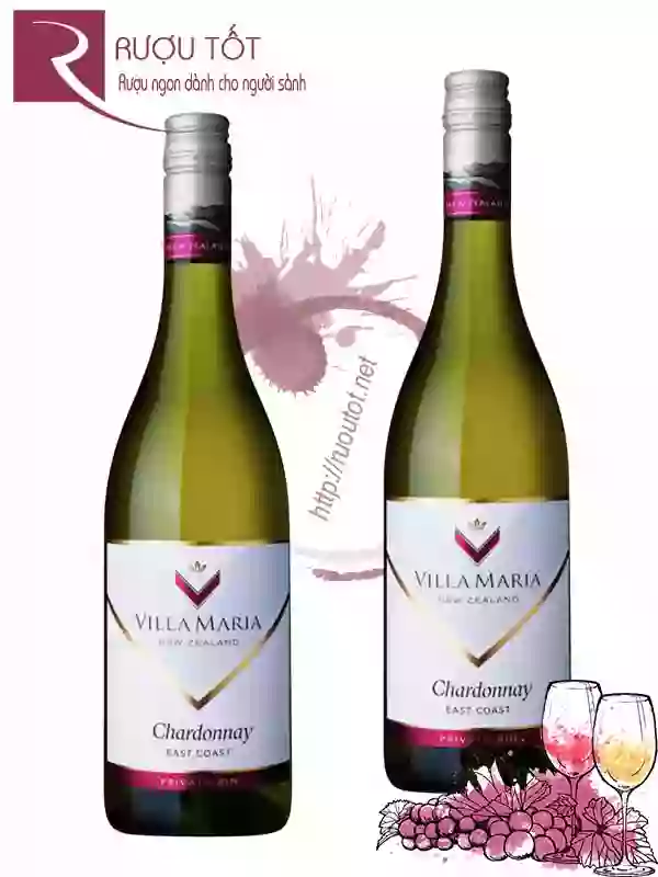 Rượu Vang Villa Maria Chardonnay East Coast Private Bin