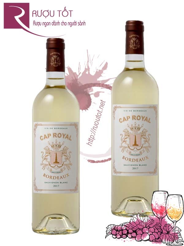 Vang Pháp Cap Royal Bordeaux Sauvignon Blanc Thượng hạng