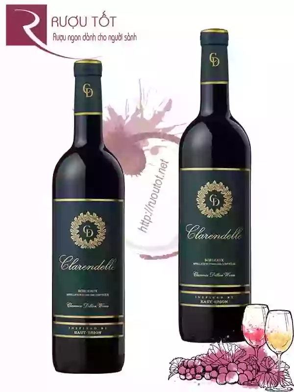 Vang Pháp Clarendelle Rouge Bordeaux Inspired By Haut Brion Hảo hạng