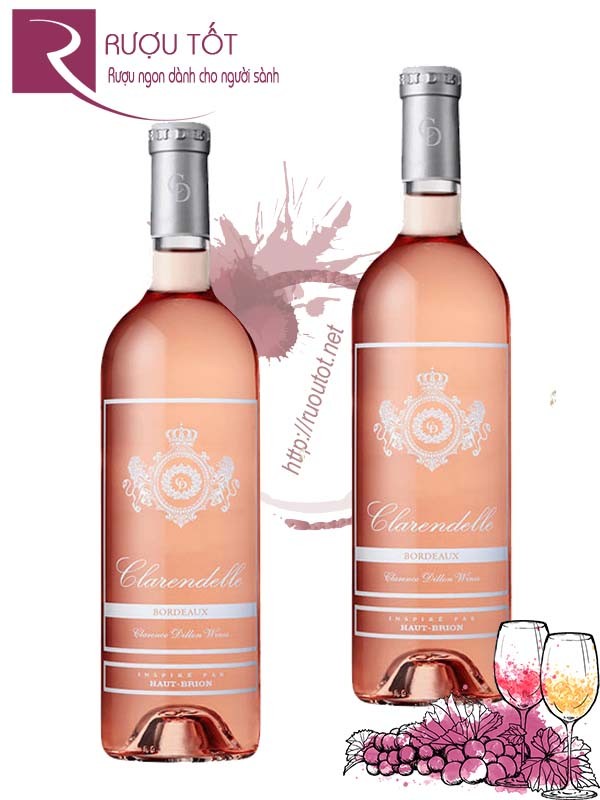Vang Pháp hồng Clarendelle Bordeaux Inspired By Haut Brion Cao cấp