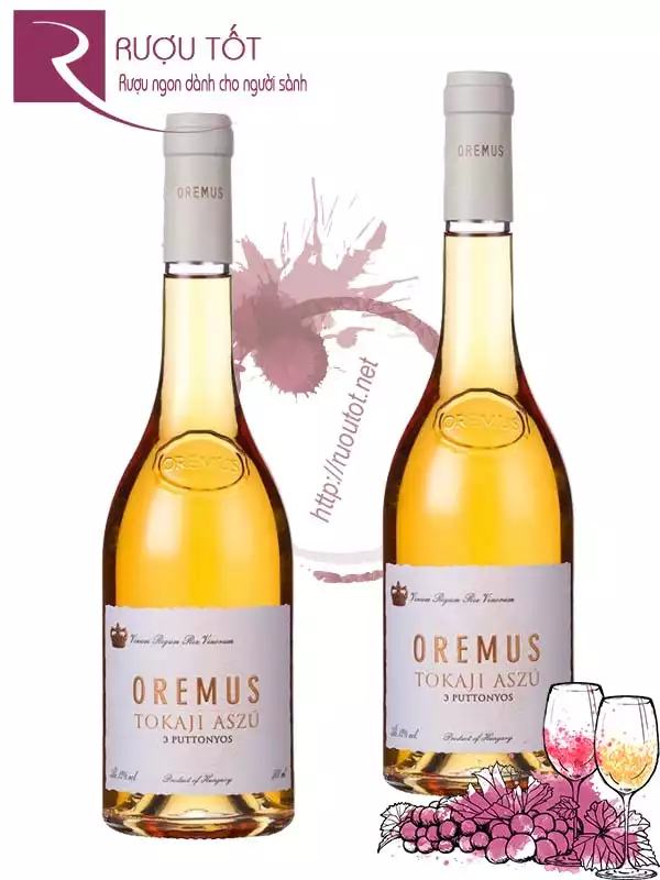 Rượu Vang Oremus Tokaj Aszu 3 Puttonyos Cao Cấp