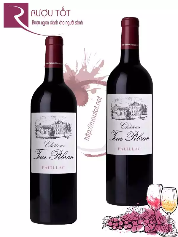 Vang Pháp Chateau Tour Pibran Pauillac Thượng hạng