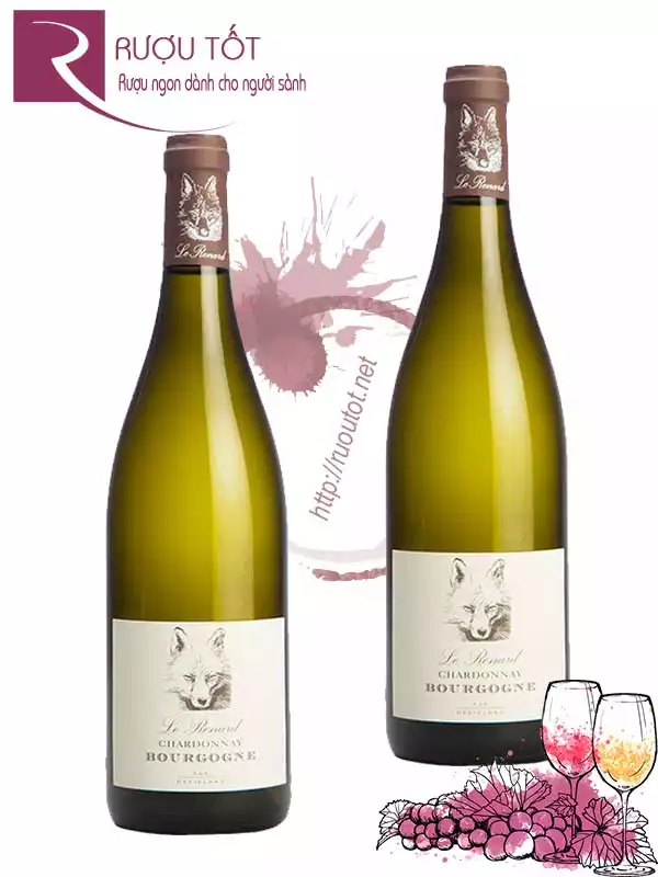 Vang Pháp Le Renard Bourgogne Chardonnay Hảo hạng