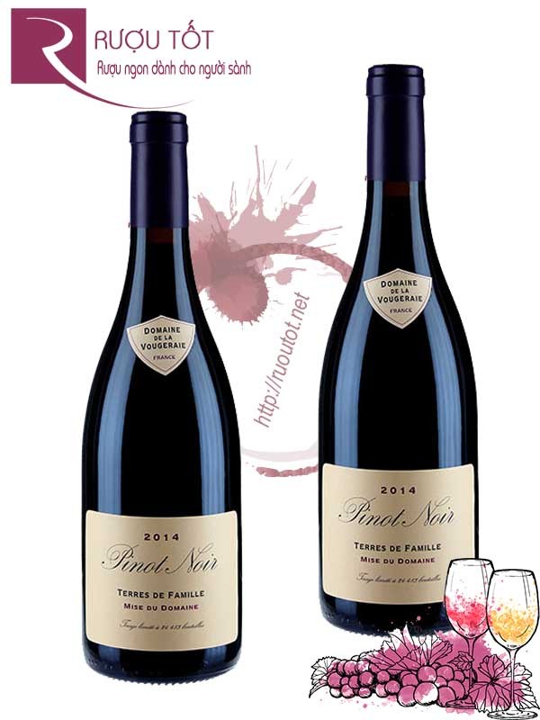 Vang Pháp Pinot noir Domaine de la vougeraie Hảo hạng