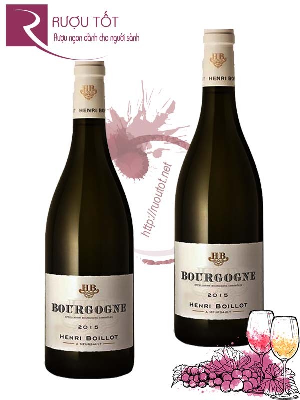 Vang Pháp Bourgogne Henri Boillot Chardonnay Hảo hạng