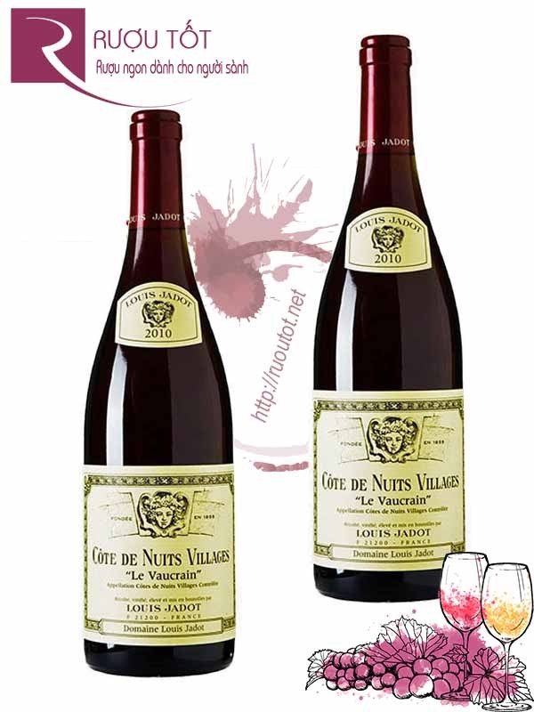 Rượu Vang Louis Jadot le Vaucrain Cote de Nuits Villages