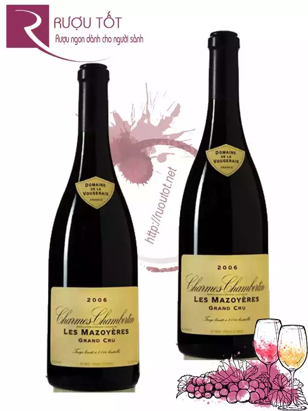 Vang Pháp Charmes Chambertin Les Mazoyeres Grand Cru Thượng hạng