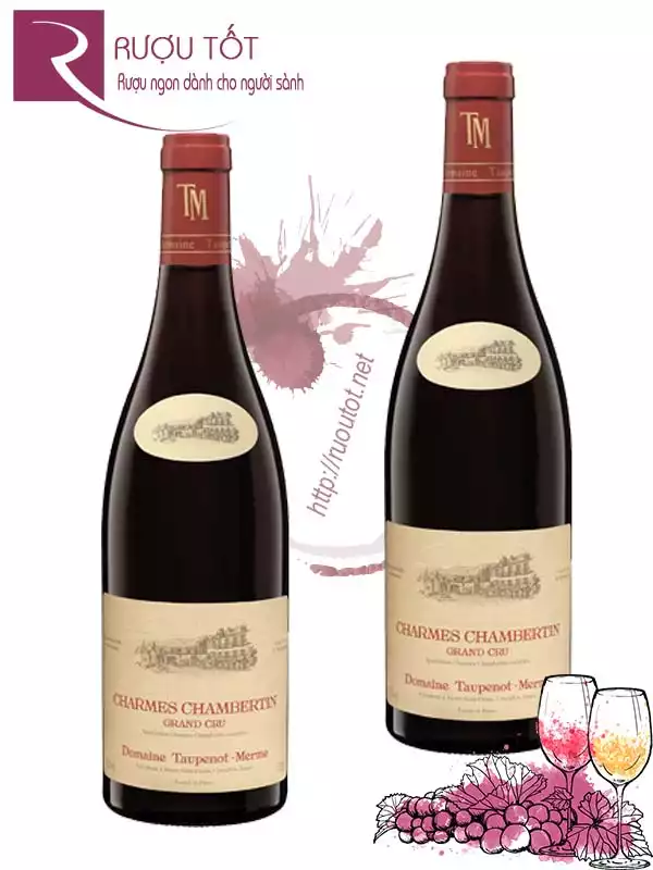 Vang Pháp Domaine Taupenot Merme Charmes Chambertin Grand Cru